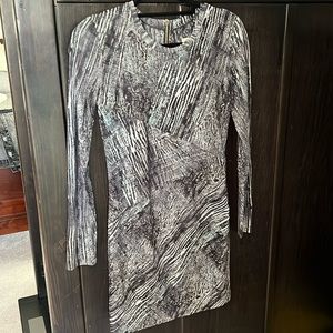 Torn by Ronny kobo mini long sleeve dress